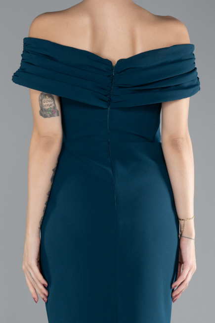 Robe de Cérémonie Midi Émeraude ABK1902