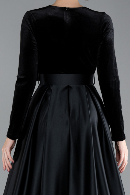 Robe de Soirée Longue Noir ABU1523