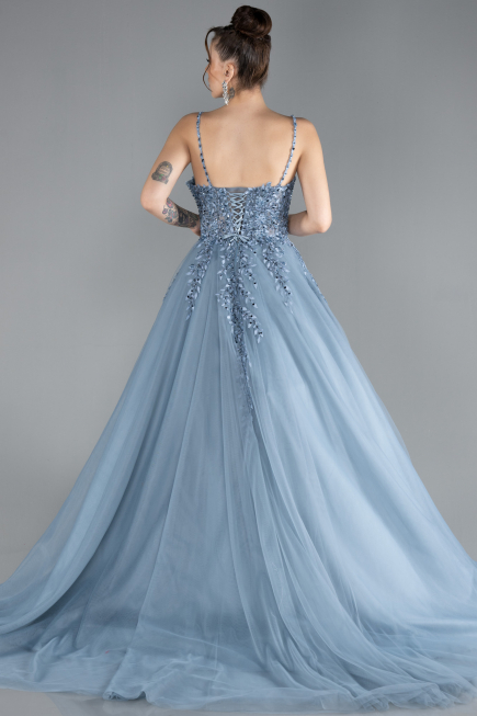 Robes De Soirée Grande Taille Longue Menthe ABU4465