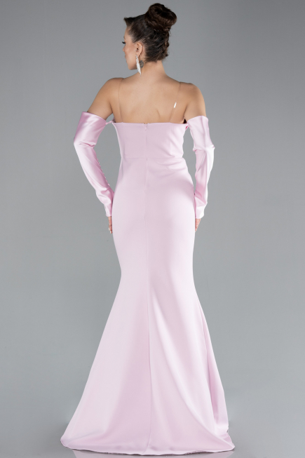 Robe De Soirée Longue Poudre ABU4398