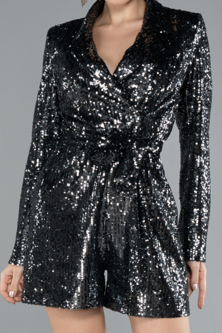 Robe de Cérémonie Anthracite ABT124
