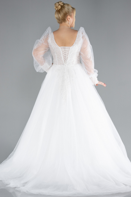 Robes de Mariage Blanc ABG021