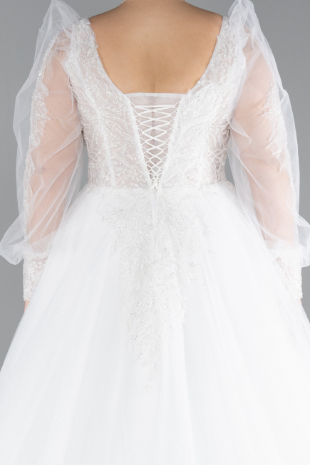 Robes de Mariage Blanc ABG021