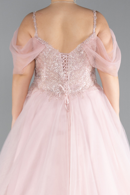 Robes De Soirée Grande Taille Longue Poudre ABU3688