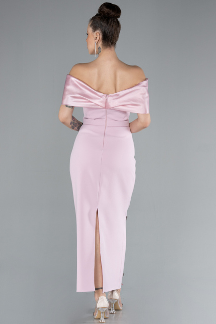 Robe De Soirée Midi Poudre ABK2212