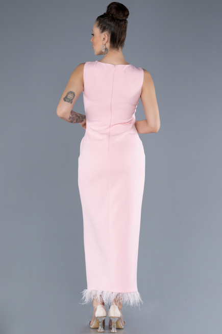 Robe de Cérémonie Midi Poudre ABK2169