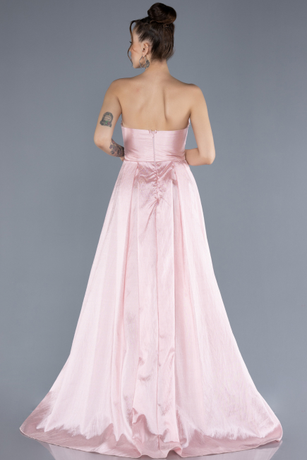 Robe de Soirée Longue Poudre ABU4579