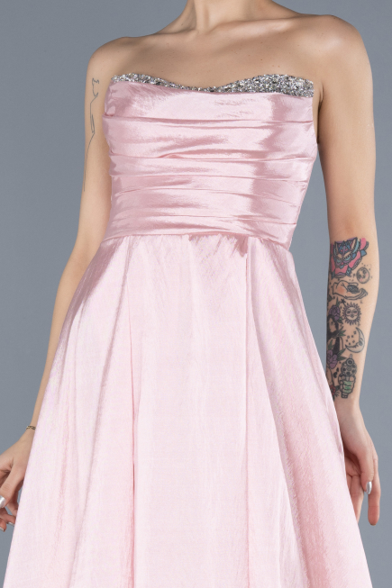 Robe de Soirée Longue Poudre ABU4579