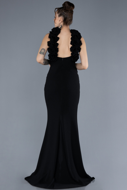 Robe de Soirée Longue Noir ABU4610