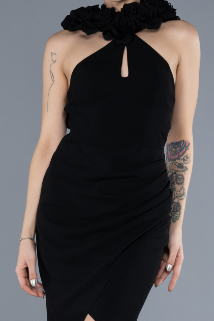 Robe de Soirée Longue Noir ABU4610