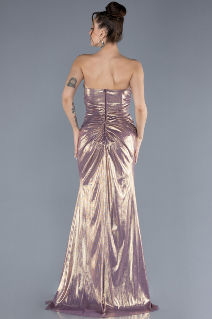 Robe de Soirée Longue Poudre ABU4623