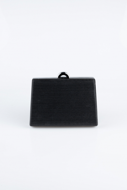 Sac de Soirée Luxe Coupe Au Laser Noir KC715