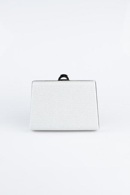 Sac de Soirée Luxe Argent KC715