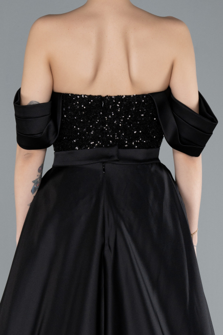 Robe de Soirée Longue Noir ABU4661