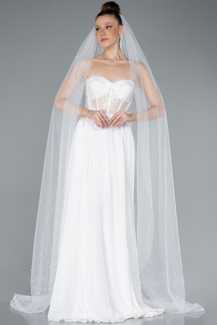 Voile De Mariage Blanc ABK01