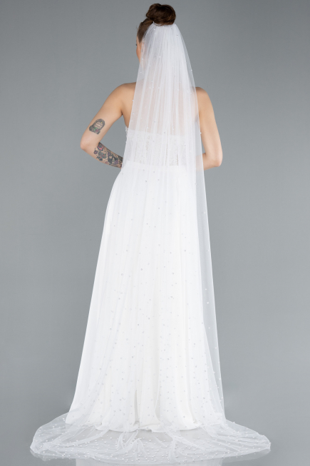 Voile De Mariage Blanc ABK01