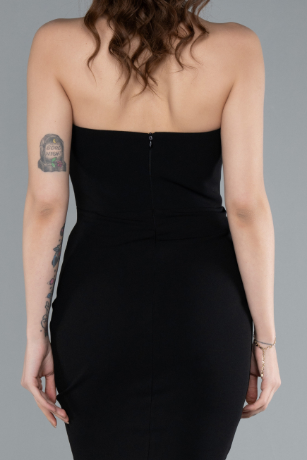 Robe de Soirée Longue Noir ABU4687