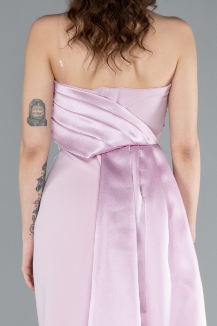 Robe de Soirée Longue Poudre ABU4690