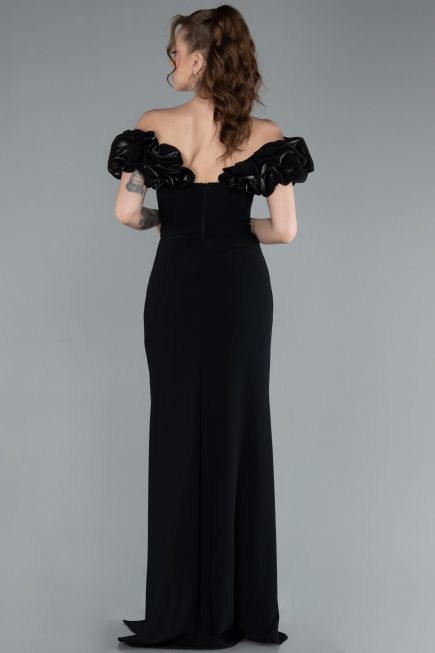 Robe de Soirée Longue Noir ABU4696