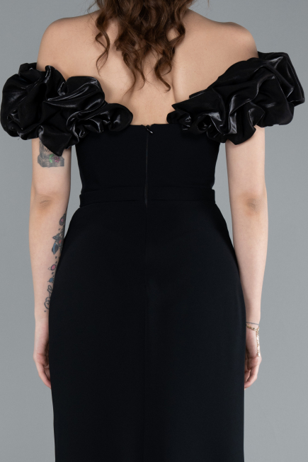 Robe de Soirée Longue Noir ABU4696