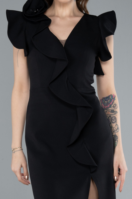 Tenue de Soirée Midi Noir ABK2277