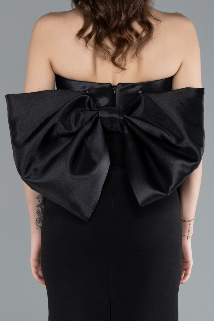 Robe de Soirée Longue Noir ABU4716