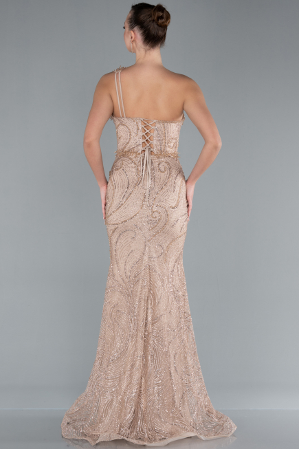 Robe De Soirée Longue Vison ABU4697