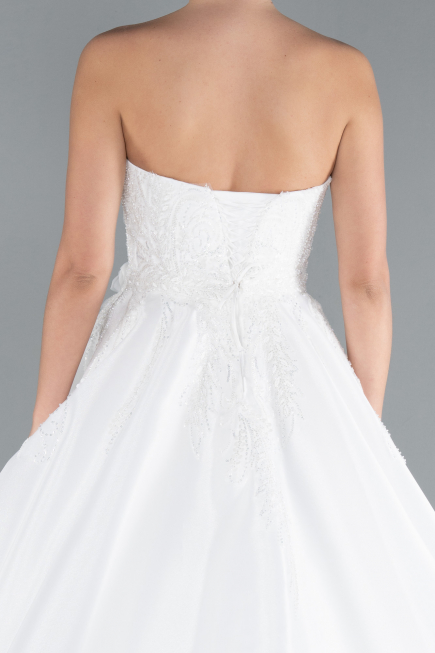 Robes de Mariage Longue Blanc ABG093
