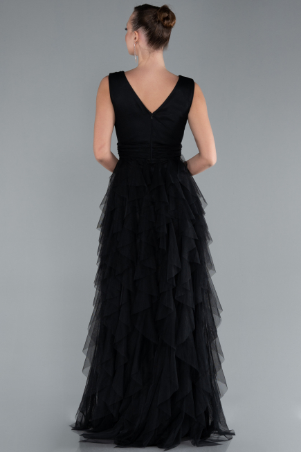 Robe de Soirée Longue Noir ABU4723