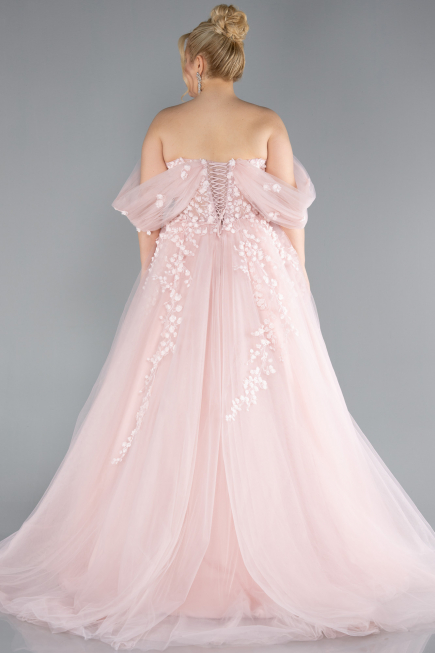 Robes De Soirée Grande Taille Longue Poudre ABU3623