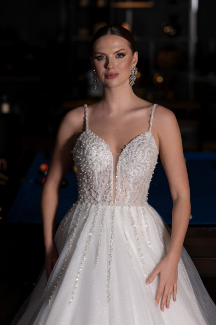 Robes de Mariage Longue Blanc ABG113