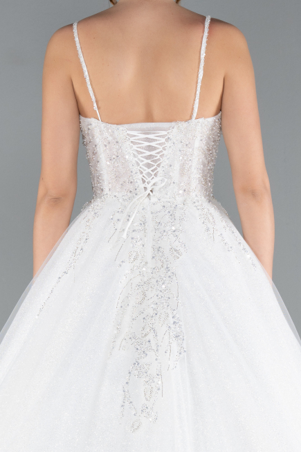 Robes de Mariage Longue Blanc ABG106