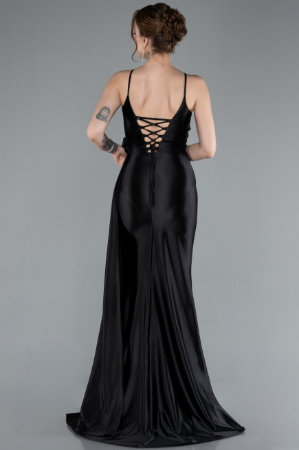 Robe de Soirée Longue Noir ABU4814