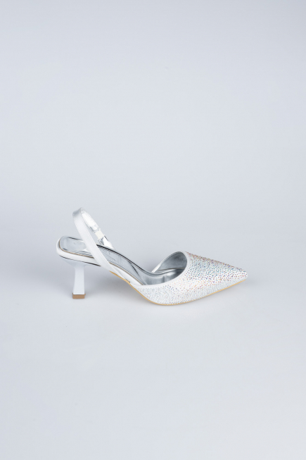 Stiletto Pierreux Argent AB1127