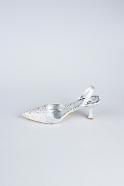 Stiletto Pierreux Argent AB1127