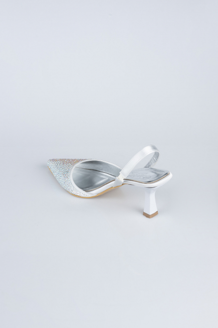 Stiletto Pierreux Argent AB1127