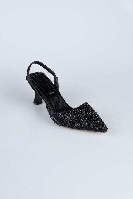 Stiletto Pierreux Noir AB1127
