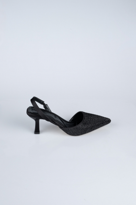 Stiletto Pierreux Noir AB1127
