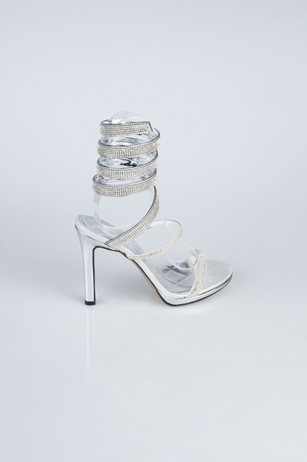 Chaussure de soirée Plâtre Argent AB1129
