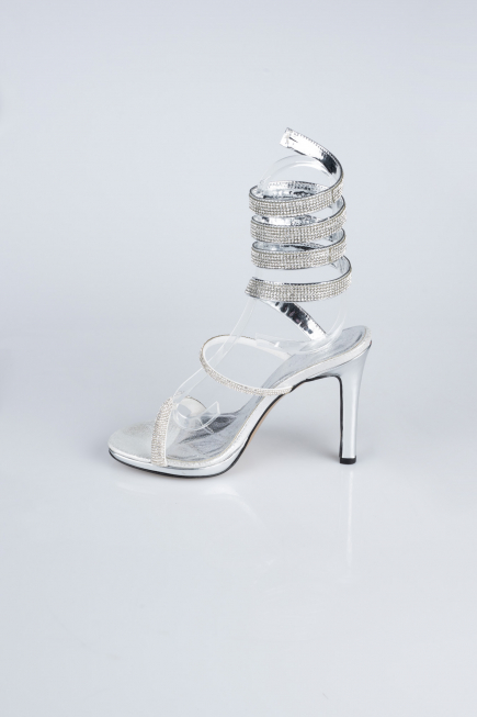 Chaussure de soirée Plâtre Argent AB1129