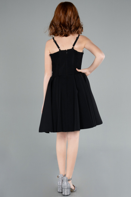 Robe de Soirée Enfants Midi Noir ABK2298