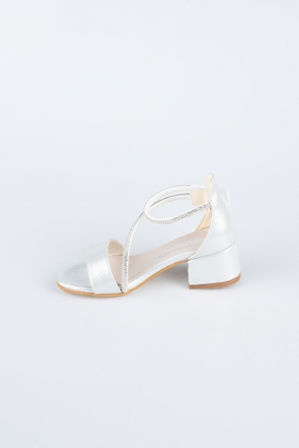 Chaussure D’enfant Cristal Argent SE796