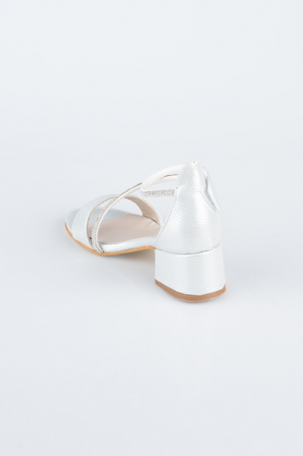 Chaussure D’enfant Cristal Argent SE796