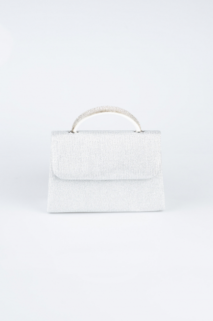 Sac de Soirée Luxe Argent SH844