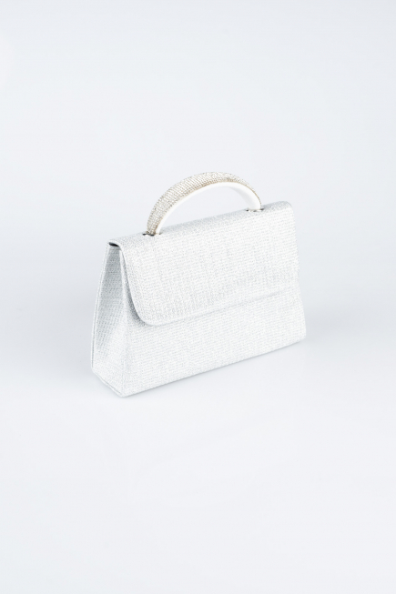 Sac de Soirée Luxe Argent SH844