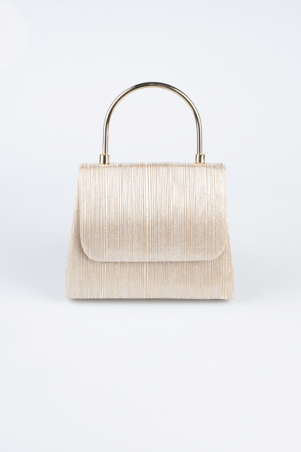 Sac de Soirée Coupe Au Laser Or SH842