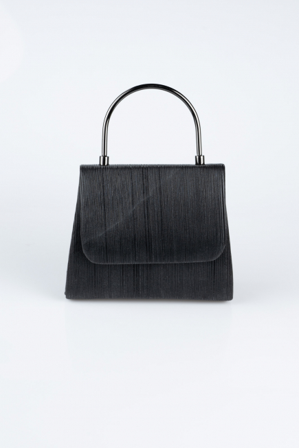 Sac de Soirée Coupe Au Laser Noir SH842
