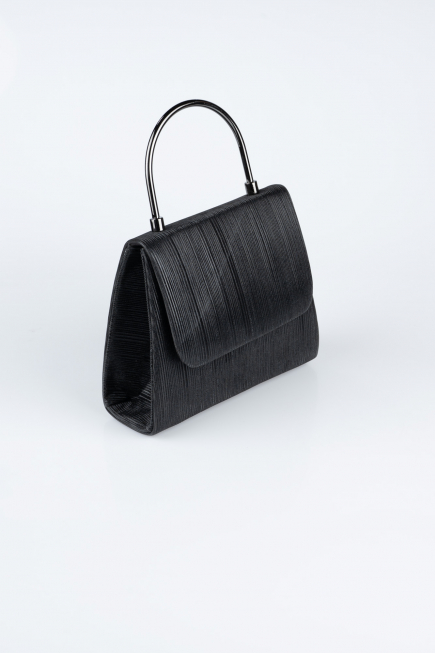 Sac de Soirée Coupe Au Laser Noir SH842