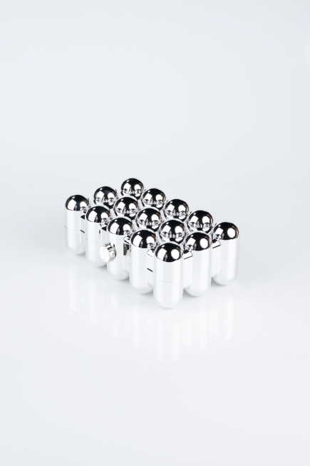 Sac de Soirée Métal Argent SH843