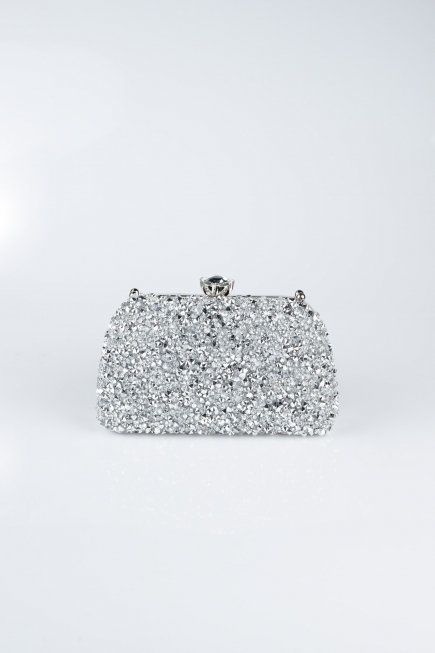 Sac de Soirée Luxe Argent SH849